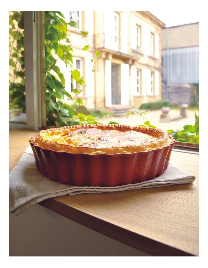 Deals π Emile Henry Ruffled Tart Dish 1L In Burgundy π 2 Deals π Emile Henry Ruffled Tart Dish 1L In Burgundy π - Image 2