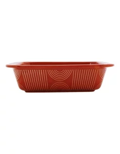 Cheapest ✨ Maxwell & Williams Arc Square Baker 25x7.5cm Terracotta Gift Boxed ❤️