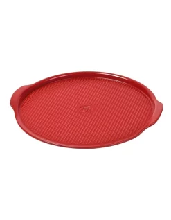 Buy ✨ Emile Henry Ridged Pizza Stone Burgundy 💯