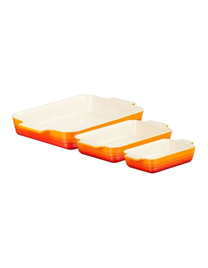 Deals β¨ Le Creuset Classic Rectangular Dishes 18/25/32cm In Volcanic π 1 Deals β¨ Le Creuset Classic Rectangular Dishes 18/25/32cm In Volcanic π