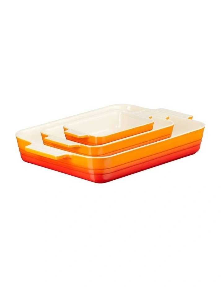 Deals β¨ Le Creuset Classic Rectangular Dishes 18/25/32cm In Volcanic π 2 Deals β¨ Le Creuset Classic Rectangular Dishes 18/25/32cm In Volcanic π - Image 2