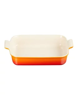 Discount 👏 Le Creuset Heritage Rectangluar Deep Dish 32cm In Volcanic ❤️