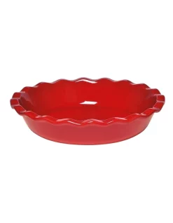 Budget 😀 Emile Henry Pie Dish In Burgundy 😍