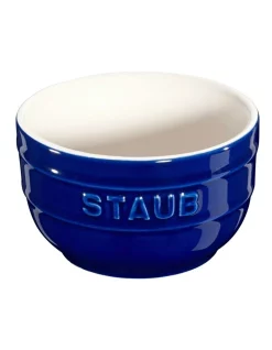New 🧨 Staub Ramekins Set Of 2 8cm Dark Blue 🛒