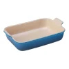 Best deal 💯 Le Creuset Heritage Deep Rectangular Dish 32cm Marseille Blue ❤️