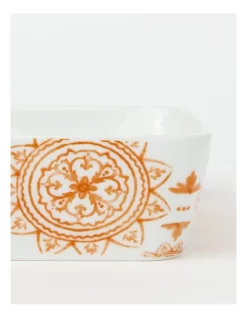 Outlet 😉 Heritage Valencia Square Baker 22x22x6cm In Orange 🔔 -Appetito Shop unnamed file 349