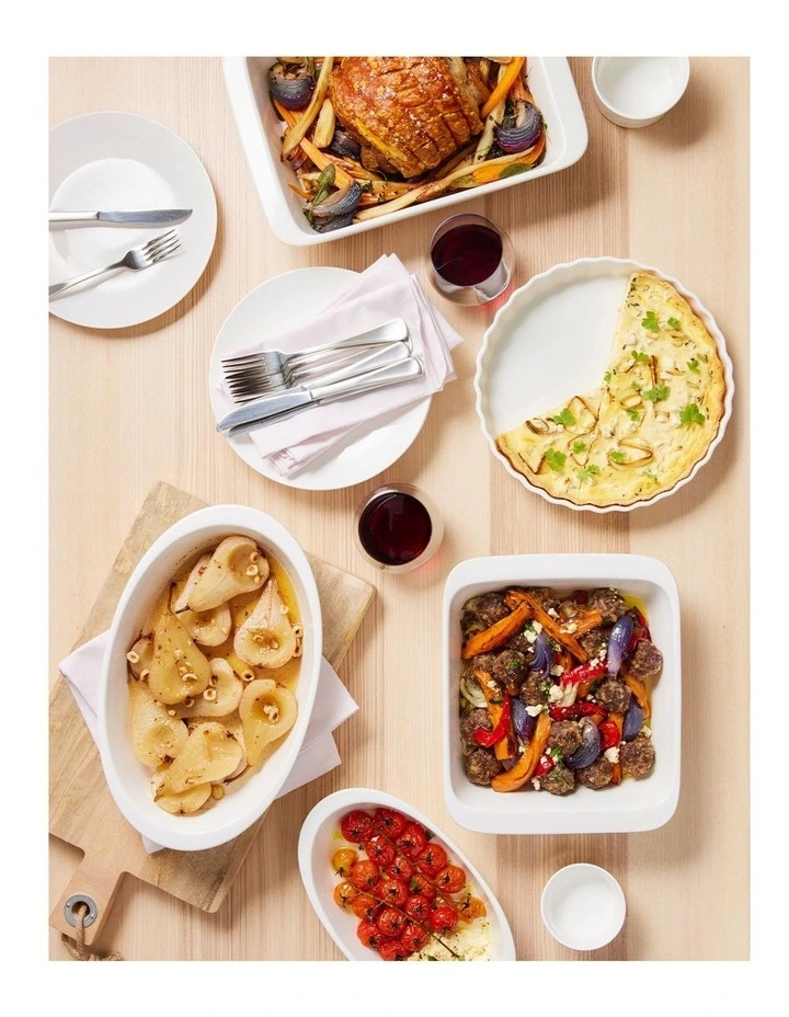 Best Sale ✔️ Maxwell & Williams White Basics Oval Baker 25x15cm Gift Boxed ✨ 4 Best Sale ✔️ Maxwell & Williams White Basics Oval Baker 25x15cm Gift Boxed ✨ - Image 4