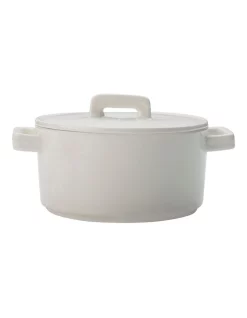 New ✨ Maxwell & Williams Epicurious 500ml Round Casserole White 🌟