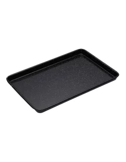 Coupon 🌟 MasterCraft Pro Vitreous 39x27cm Enamel Baking Tray Carbon 🧨