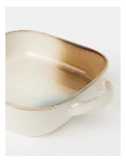 Best Sale 🛒 Australian House & Garden Esperance Poured Speckle Square Baker In Brown 😉 -Appetito Shop unnamed file 44