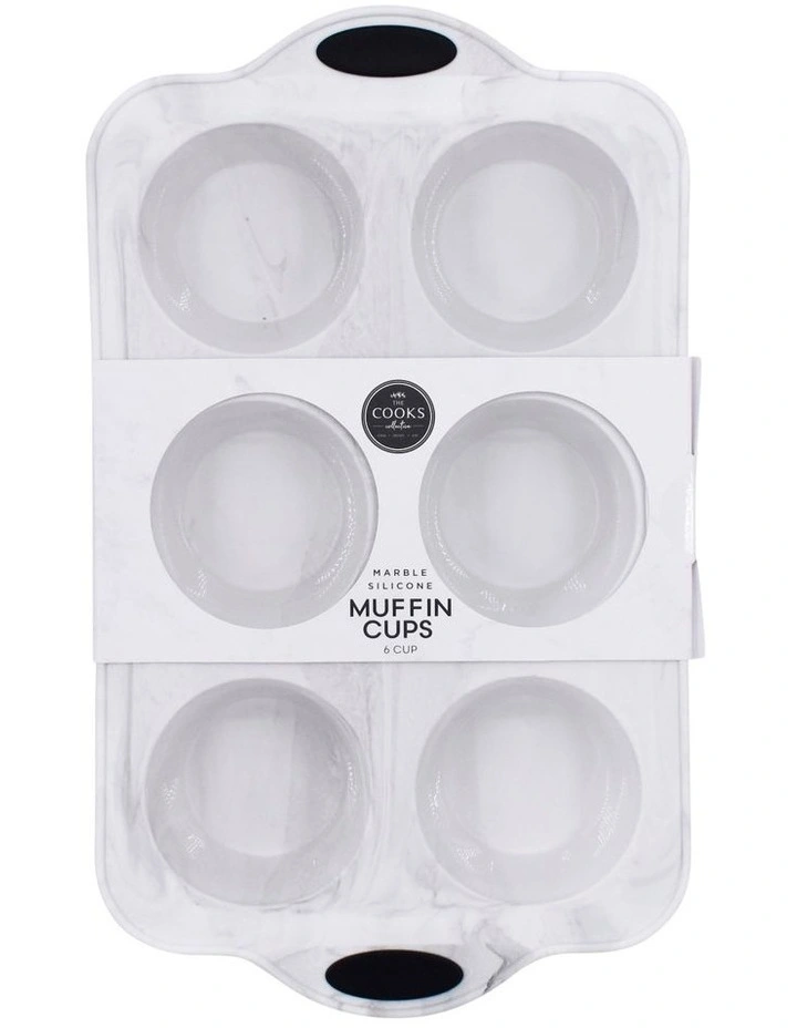 Top 10 ❤️ The Cooks Collective Marble Silicone 6 Cup Muffin Pan In White Marble ❤️ 2 Top 10 ❤️ The Cooks Collective Marble Silicone 6 Cup Muffin Pan In White Marble ❤️ - Image 2