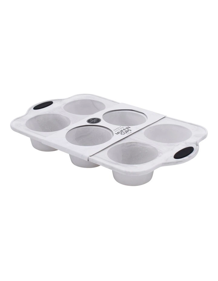Top 10 ❤️ The Cooks Collective Marble Silicone 6 Cup Muffin Pan In White Marble ❤️ 3 Top 10 ❤️ The Cooks Collective Marble Silicone 6 Cup Muffin Pan In White Marble ❤️ - Image 3