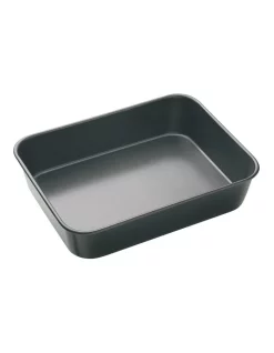 Best reviews of ✔️ MasterCraft Heavy Base 34x26cm Medium Deep Roasting Pan Carbon ⭐