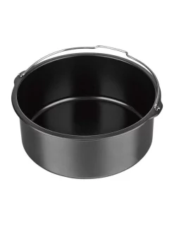 Flash Sale ✔️ Healthy Choice Air Fryer Accessories 8 Inch Cake Tin Full Baking Set In Black 😉