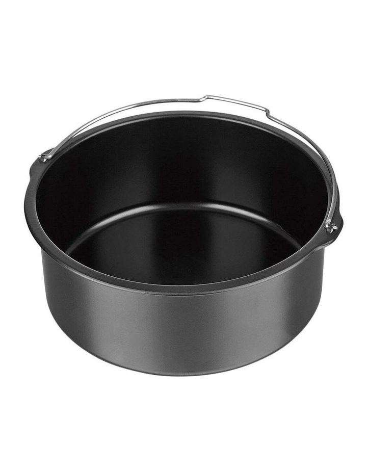 Flash Sale ✔️ Healthy Choice Air Fryer Accessories 8 Inch Cake Tin Full Baking Set In Black ???? 1 Flash Sale ✔️ Healthy Choice Air Fryer Accessories 8 Inch Cake Tin Full Baking Set In Black ????