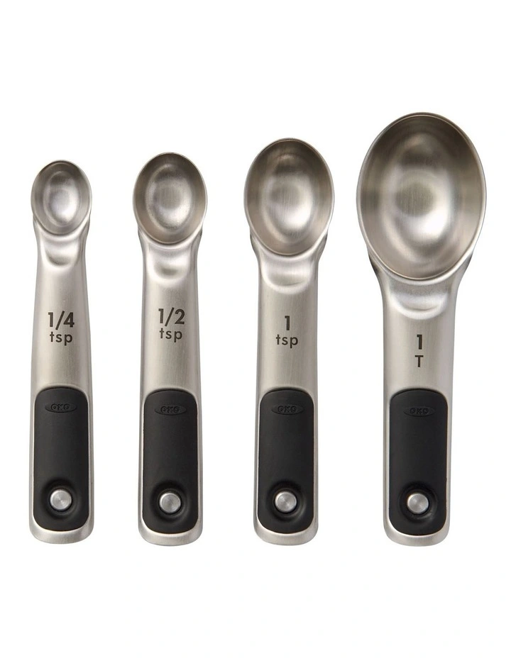 Budget ❤️ OXO 4 Piece Measuring Spoon Set In Stainless Steel ❤️ 2 Budget ❤️ OXO 4 Piece Measuring Spoon Set In Stainless Steel ❤️ - Image 2