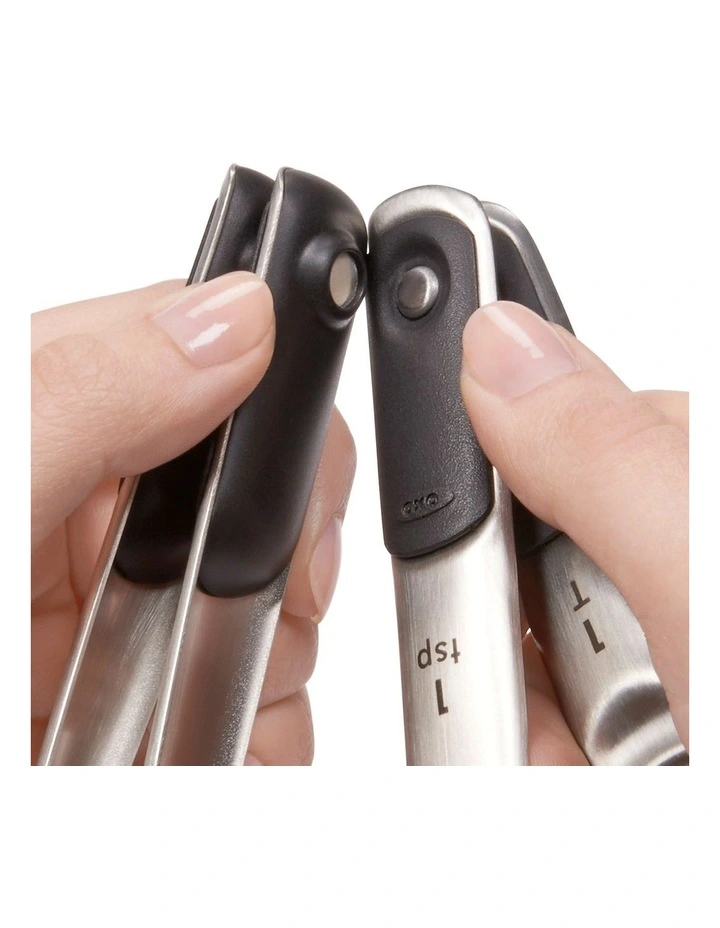 Budget ❤️ OXO 4 Piece Measuring Spoon Set In Stainless Steel ❤️ 4 Budget ❤️ OXO 4 Piece Measuring Spoon Set In Stainless Steel ❤️ - Image 4