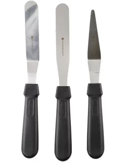 Hot Sale π MasterCraft Palette Knives 3 Piece Set Stainless Steel Mixed Colour π€©