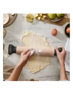 New 🎉 Joseph Joseph Grip-Pin Ergonomic Rolling Pin Grey 🥰 -Appetito Shop unnamed file 639