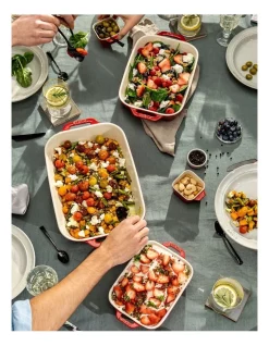 Buy 🎁 Staub Ceramic Gratin Rectangular 27x20cm In Cherry 😀 -Appetito Shop unnamed file 64