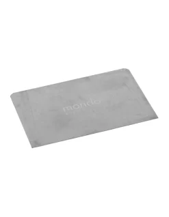 Budget 🛒 Mondo Buttercream & Ganache Stainless Steel Scraper Small 12x8cm ✨