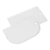 Promo ❤️ Mondo Icing Comb & Bowl Scraper 2 Piece In White ????