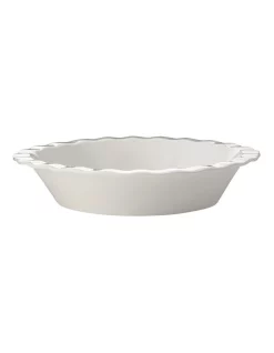 Cheap 🌟 Maxwell & Williams 25x5cm Gift Boxed Fluted Pie Dish White 😍