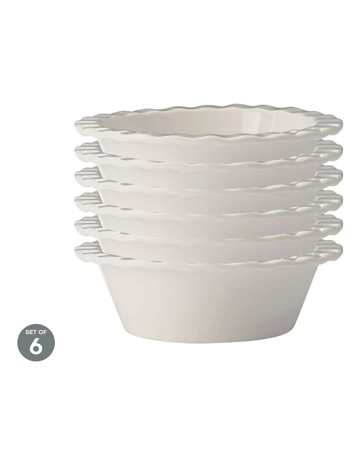 Outlet β Maxwell & Williams Epicurious Fluted Pie Dish Mini 12.5x4cm White Set Of 6 𧨠1 Outlet β Maxwell & Williams Epicurious Fluted Pie Dish Mini 12.5x4cm White Set Of 6 π§¨