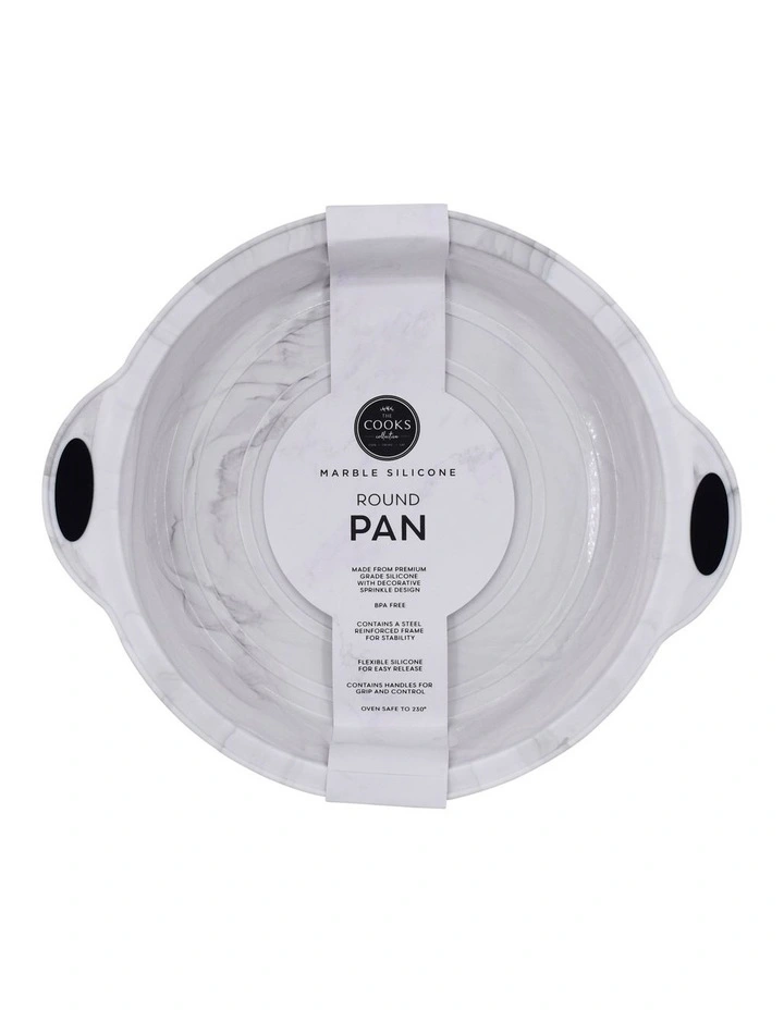 New π The Cooks Collective Marble Silicone Round Pan 22cm In White Marble β€οΈ 2 New π The Cooks Collective Marble Silicone Round Pan 22cm In White Marble β€οΈ - Image 2