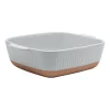 Buy ⌛ Salt&pepper Amana Baking Dish Square 24.5x24.5x8cm Cloud ⌛